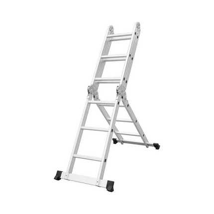 Escalera Articulada de Aluminio de 12 Escalones 3,50 Mts