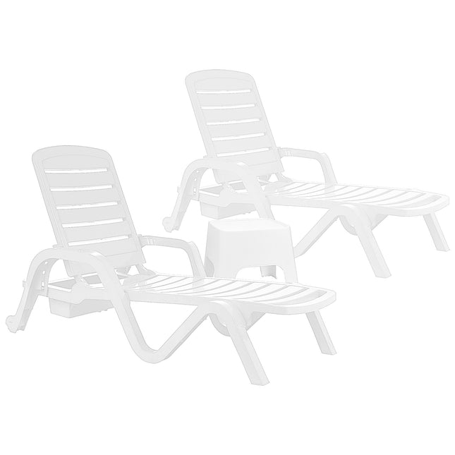 Set 2 Resposeras Toronto + Mesa Sunset