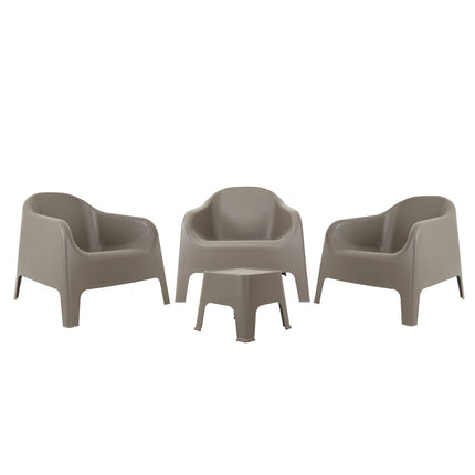 Set 3 Sillones Skarpo + Mesa Sunset