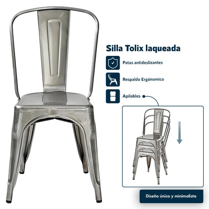 Silla Tolix Laqueada
