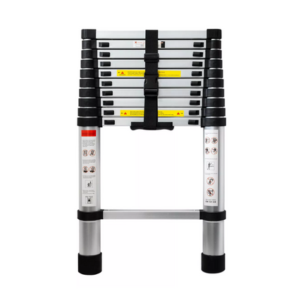 Escalera Telescópica 11 Escalones Extensible 3,2 Mts