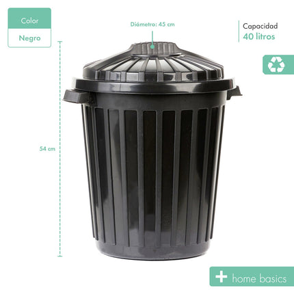 Cesto de Residuos Americano 40 litros