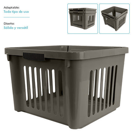 Canasto Multiuso Cuadrado