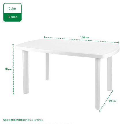 Mesa Maldiva + 4 Sillas Antonella