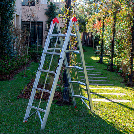 Escalera Aluminio plegable Ultra Compacta 5 escalones