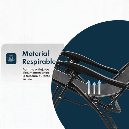 Reposera Gravedad Cero