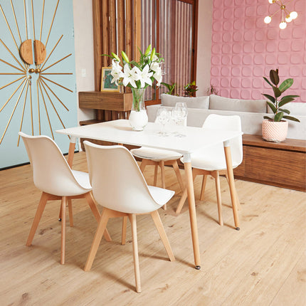 Set 6 Sillas de Diseño Tulip