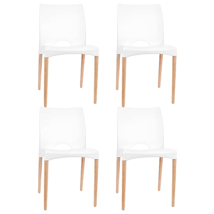 Set de 4 Sillas de Diseño Cannes