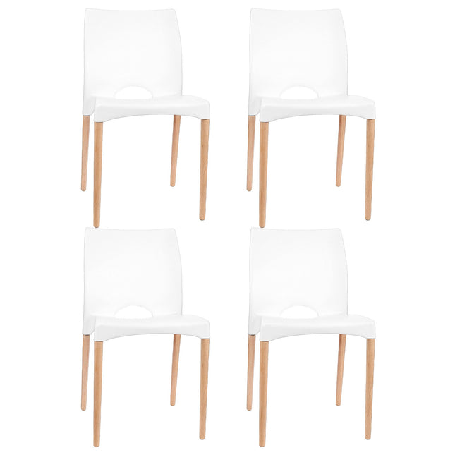 Set de 4 Sillas de Diseño Cannes