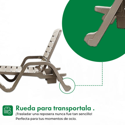 Reposera Toronto 5 Posiciones