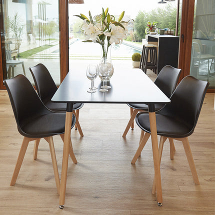 Set 6 Sillas de Diseño Tulip