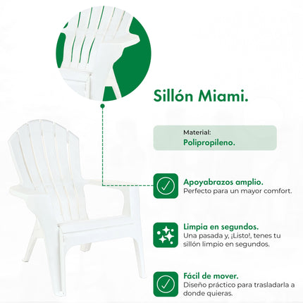 Set 2 Sillones Miami