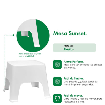 Set 2 Sillones Skarpo + Mesa Sunset