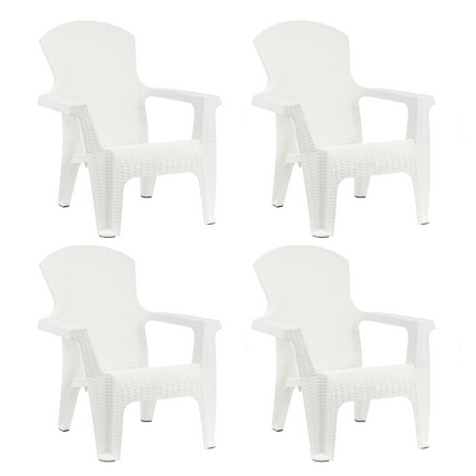 Set 4 Sillones Roma Rattan