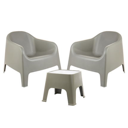 Set 2 Sillones Skarpo + Mesa Sunset