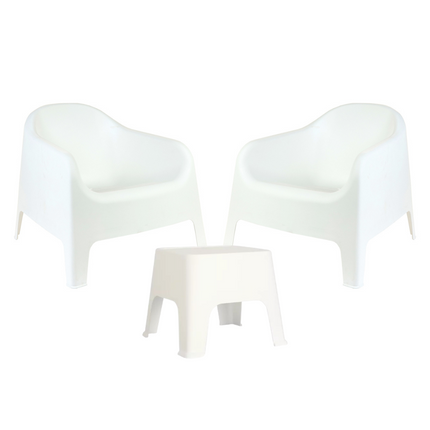 Set 2 Sillones Skarpo + Mesa Sunset