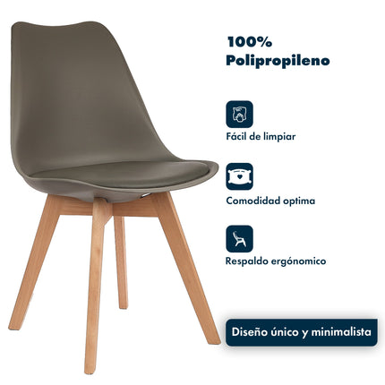 Silla de Diseño Tulip