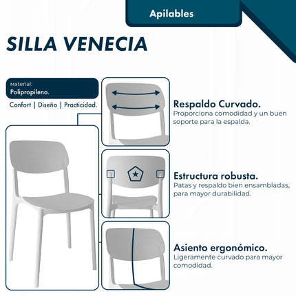 Silla de Diseño Venecia