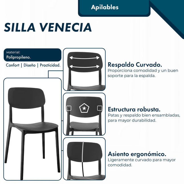 Silla de Diseño Venecia