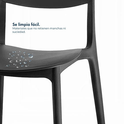 Set 4 Sillas de Diseño Venecia