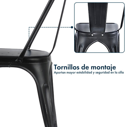 Silla Tolix Hierro