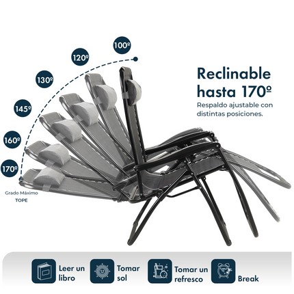 Reposera Gravedad Cero