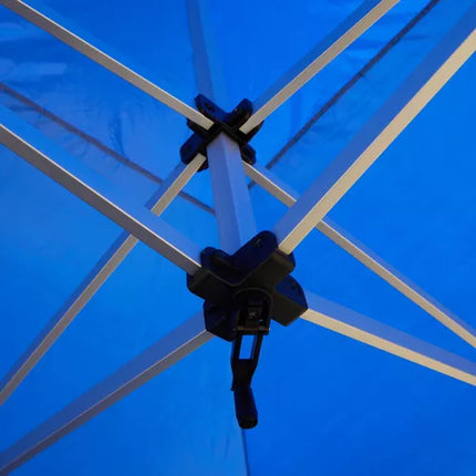 Gazebo Plegable Impermeable De Aluminio 3x3mts