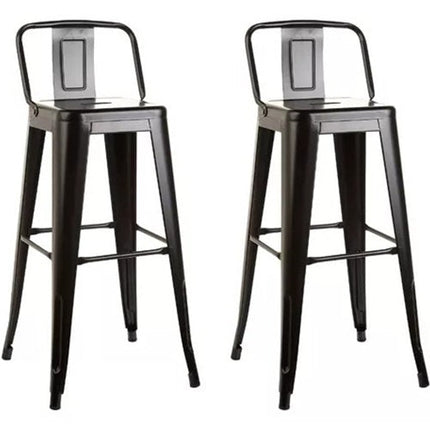 Set 2 Banquetas Tolix Con Respaldo