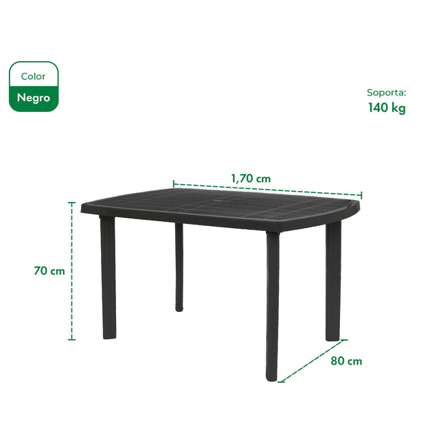 Mesa Rectangular Maldiva