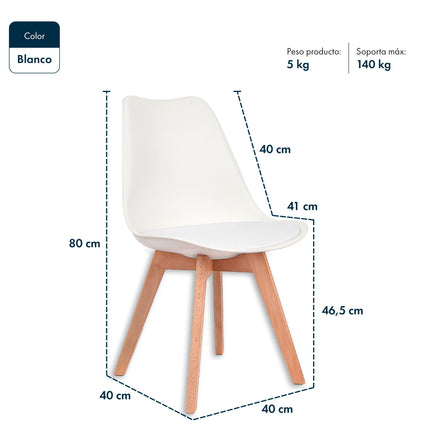 Silla de Diseño Tulip
