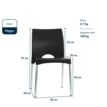 Mesa Timbu + 4 Sillas Boston
