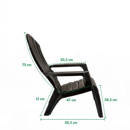 Set 2 Sillones Miami + Mesa Puket