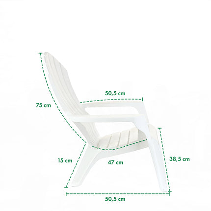 Set 2 Sillones Miami + Mesa Puket