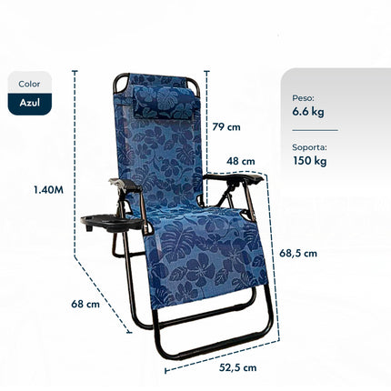 Set de 2 Reposeras Gravedad Cero Best