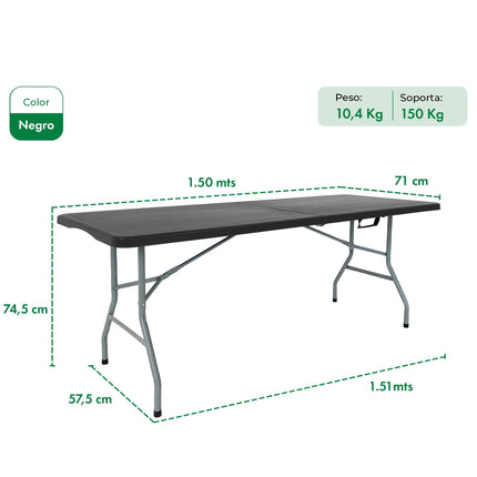 Mesa Picnic Plegable 1.50 Mts