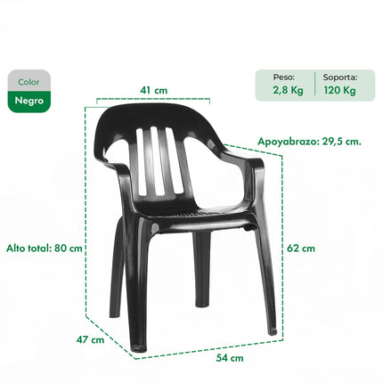 Set 4 Sillas Pasadena