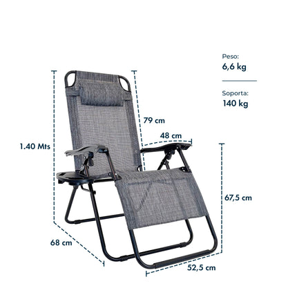 Reposera Gravedad Cero Best