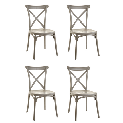 Set 4 Sillas de Diseño Katrina