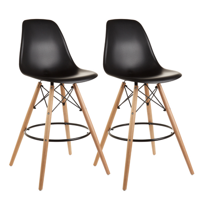 Set 2 Banquetas Taburete Eames