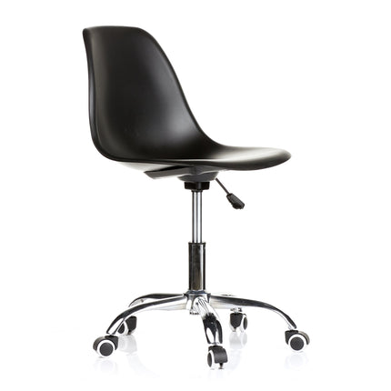 Silla de Oficina Eames Giratoria con Ruedas
