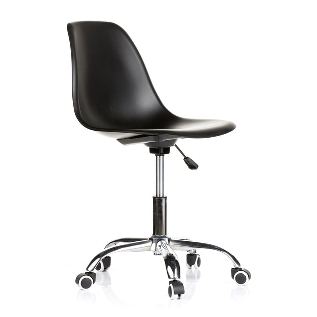 Silla de Oficina Eames Giratoria con Ruedas
