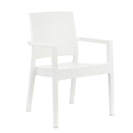 Set 4 Sillones Rattan Milano