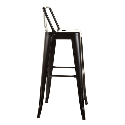 Set 2 Banquetas Tolix Con Respaldo