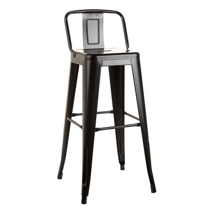 Set 2 Banquetas Tolix Con Respaldo