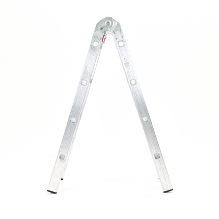 Escalera Tijera de Aluminio 8 Escalones 2,22 Mts