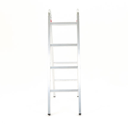 Escalera Tijera de Aluminio 8 Escalones 2,22 Mts