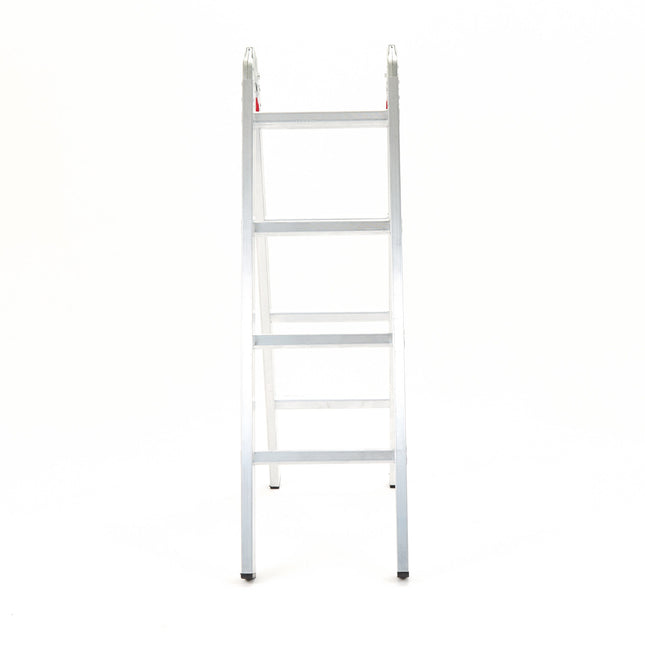 Escalera Tijera de Aluminio 8 Escalones 2,22 Mts