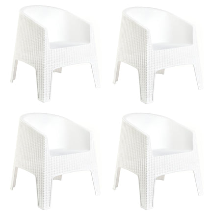 Set 4 Sillones Ibiza Rattan