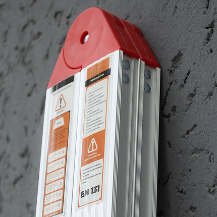 Escalera Aluminio plegable Ultra Compacta 4 escalones