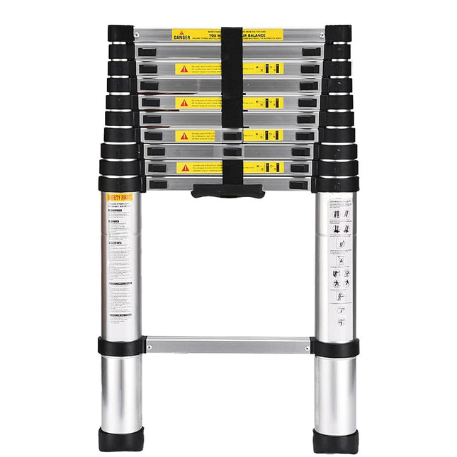 Escalera Multifunción Telescopica 13 Escalones Extensible 3,8 Mts